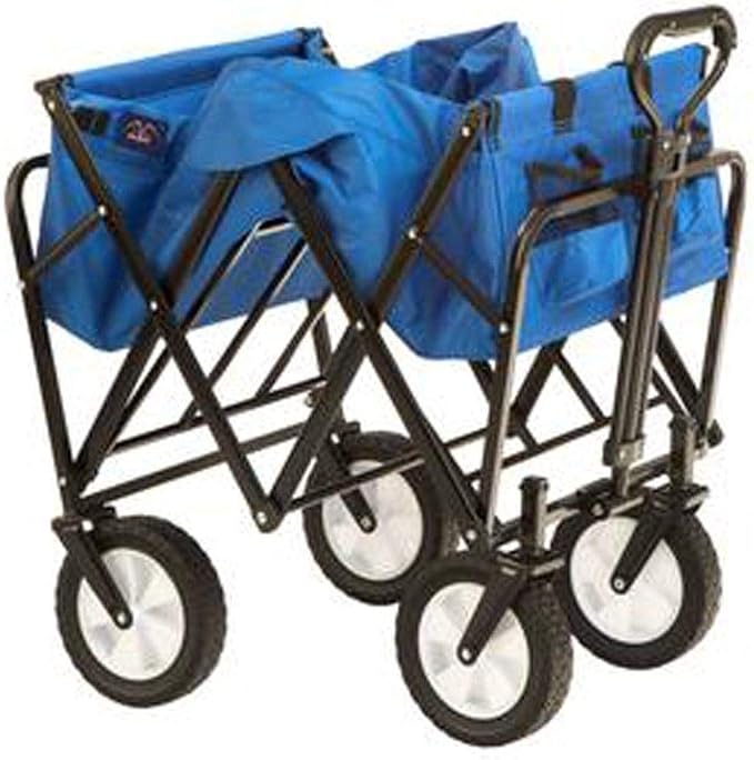 Mac Sports Collapsible Folding Outdoor Utility Wagon, Pink