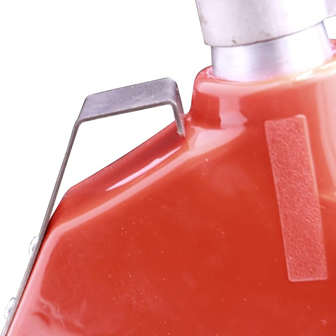 3/4" Inch Red NPT Automatic Shut-Off Fuel Nozzle,Fuel Hose Swivel,16GPM High Flow,BP Hand Guard,Hanging Hook 13/16" Spout,Fuel Transfer Pump Nozzle For Gasoline,Diesel,up to B20,E15,Kerosene