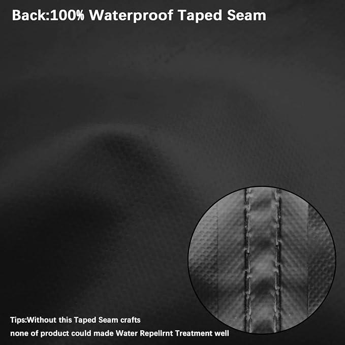 Trimmer Cover Waterproof 600D Oxford Fabric fits Most Echo, STIHL, Husqvarna and Others Alike String Trimmers (3 Pack Black)