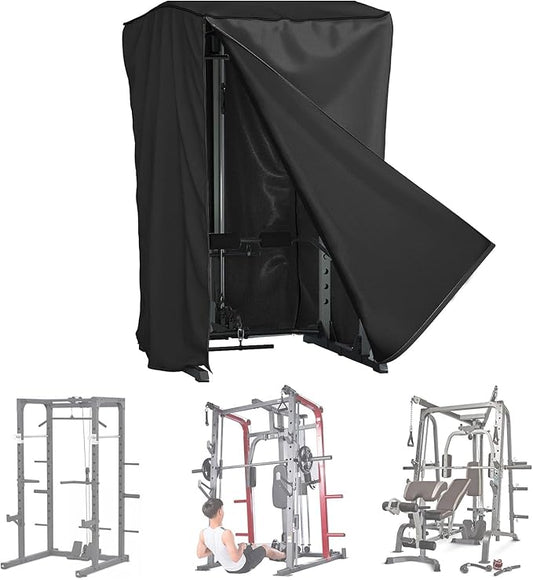 AKEfit Strength Training Cover, Waterproof & Dustproof Gym Rack Cover with Zipper,Fit for Indoor and Outdoor
