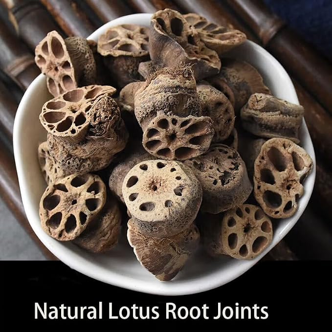 Ou Jie - Dried Lotus Rhizome Node- 17.64oz/500gPure Natural Chinese Herbal Medicine - 藕节for Herbal Tea Ingredient, (Lotus Rhizome Node)
