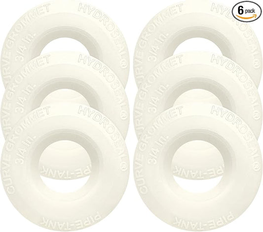 3/4 inch Hydroseal flexible tank adapter Bulkhead Fitting, Leak-Proof TPV Tank/Pipe Seal, No Glue, Aquaculture Hydroponics Filtration, garden hose bulkhead fitting, rain barrel bulkhead fitting