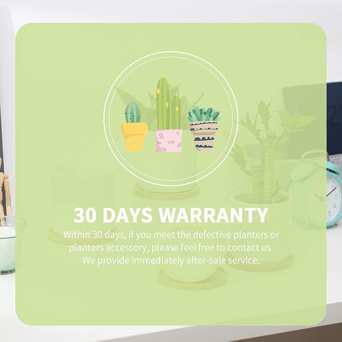 4” Ceramic Planter Pots with Drainage Hole&Saucer Set of 4 | Geometry Design Succulent Plant Flower Pot for Indoor & Outdoor Snake Plant Succulent Cactus & Herbs (Plants Not Included )