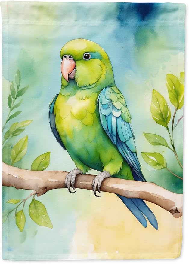 Caroline's Treasures Parrotlet Garden Flag Mailbox Flag Decorative Yard Flag Banner Outside Patio Artwork Yard Flower Beds, Garden Size, Multicolor