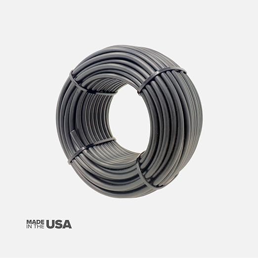 Sprinkland® Drip Irrigation Repair and Extension Kit | Made in USA | 107 Piece | 1/4” Fittings, Emitters & Tubing