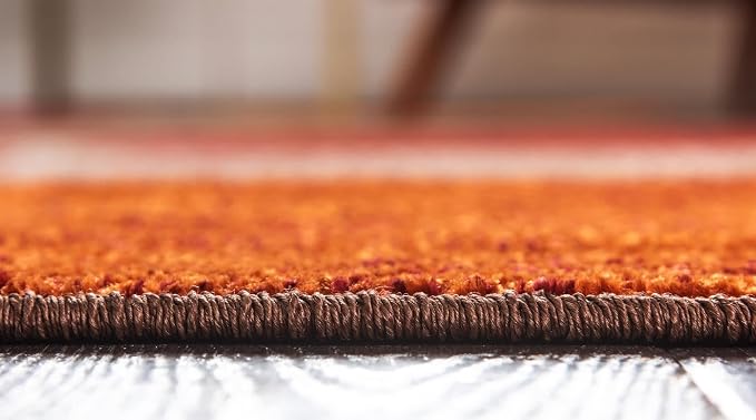 Unique Loom Autumn Collection Area Rug - Providence (6' 1" x 9' Rectangle, Multi/ Beige)