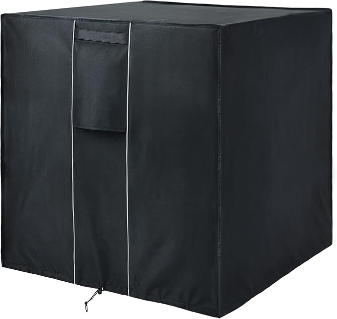 FORSPARK Air Conditional Cover for Outside Units AC Cover for Outdoor Central Durable Waterproof-Fits up to 28 × 28 × 30 inches
