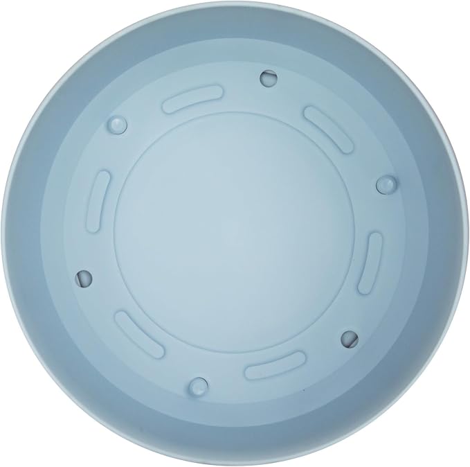 Bloem Mathers Planter w/Saucer Tray 10" Misty Blue