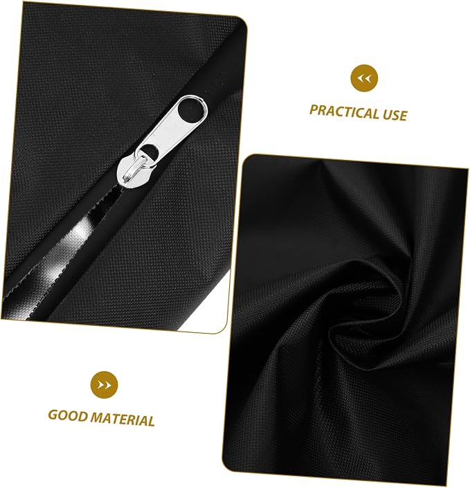 Black Pool Pump Cover with Oxford Cloth for Outdoor Units | Simple Installation, Easy Maintenance, Snug Fit, Effective Protection for Garden Filter Equipment