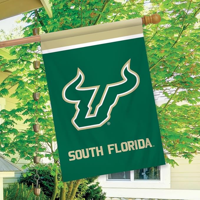 University Of Southern Florida NCAA House Flag 28" x 40" Briarwood Lane