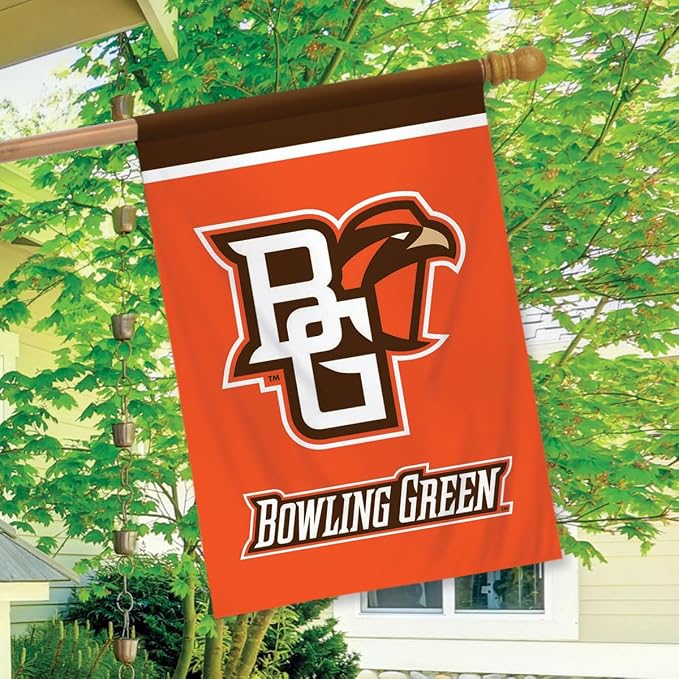 Bowling Green State University NCAA House Flag 28" x 40" Briarwood Lane