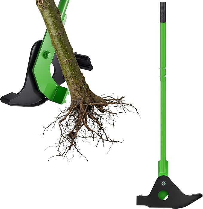 Heavy-Duty Tree Puller Tool – High-Leverage Sapling Puller for ¼ inch to 2'' inches Roots, Manual Root Remover for Shrubs, Vines & Thorns, Eco-Friendly Garden Tool