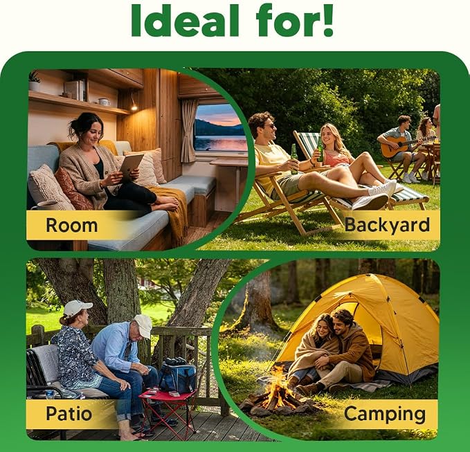 Mosquito Repellent Outdoor Patio, Mosquito Deterrent Indoor for Home, Backyard Mosquito Repellents, Keep Mosquito Away for Front Door/Camping/Porch, Up to 2 Months Protection-8 Pouches
