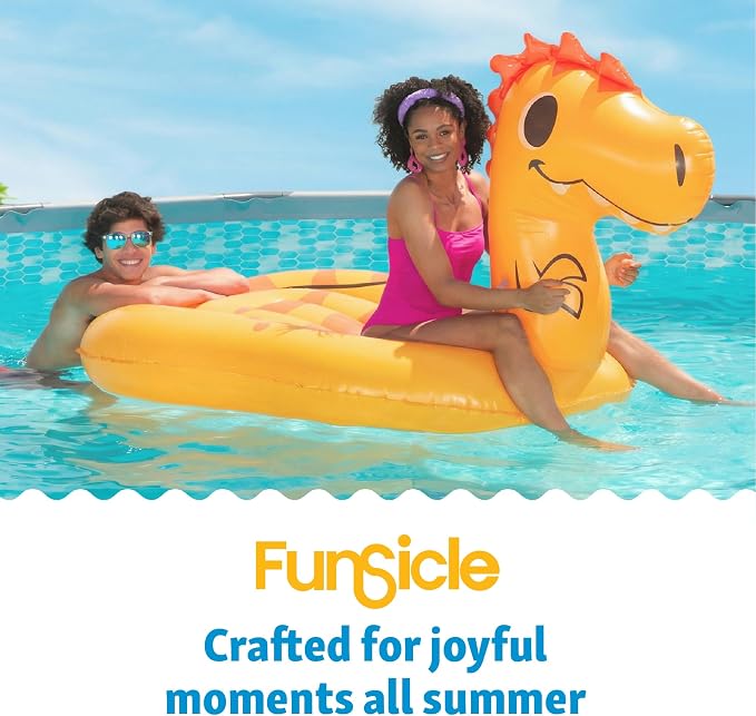 Funsicle SkimmerPlus 1,500 GPH Filter Pump for Above Ground Swimming Pools | 2-in-1 Filter Pump and Skimmer System for Easy Pool Cleaning & Maintenance, Sidewall-mounted design with Filter Cartridge