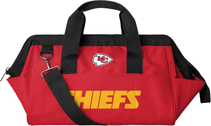 FOCO NFL unisex-adult NFL Team Logo Tool Bag