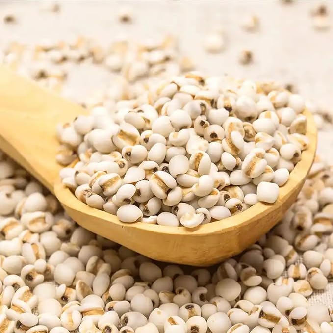 Dried Job’s Tears (Yi Yi Ren/Coix Seed), 7.05oz (200g) | Natural Pearl Barley for Tea, Soup | Gluten-Free Grain, Traditional Herb, Resealable Bag