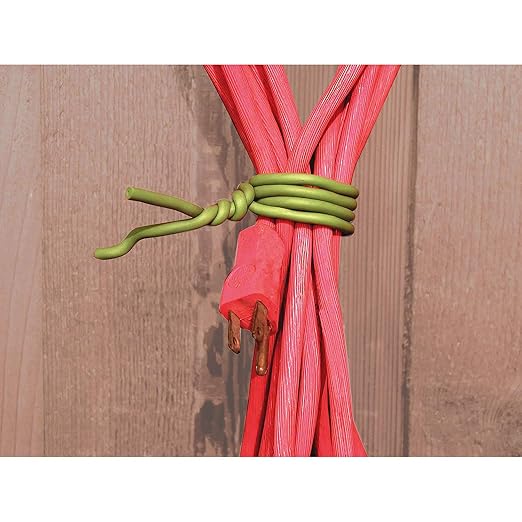Luster Leaf 858 Rapiclip Soft Wire Tie Light Duty, 32', Green (2 Pack)