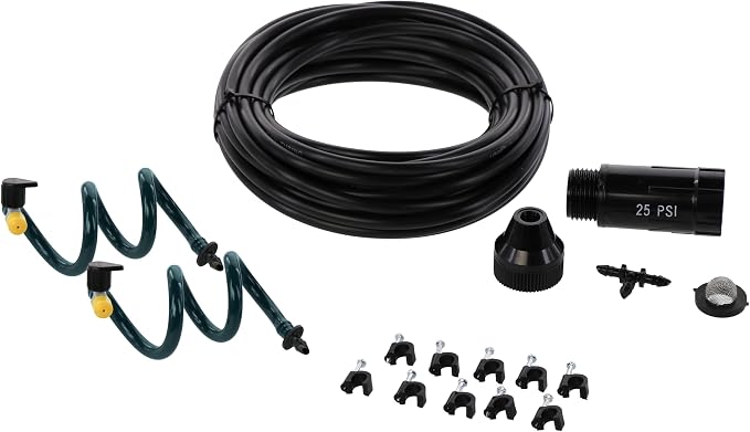 Orbit 56311 Hanging Basket Drip Irrigation Drip Watering Kit with Flex Misters