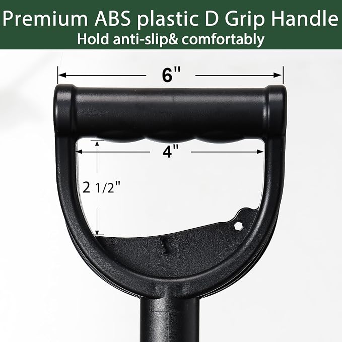 Pitch Fork, Metal Broadfork Garden Tool Long Handle, 4 Tine Mulch Hay Manure Digging Bedding Hay Potato Garden Fork Shovel for Gardening Loosening Soil Compost