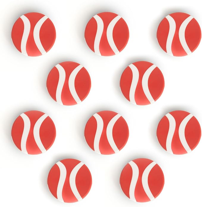 Gardyn Caps for Hydroponics Growing System - 10 Pack, Red | For your Gardyn indoor garden, solution for a cleaner & more beautiful garden when growing fewer than 30 plants