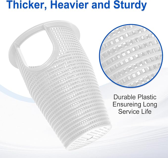 070387 Pool Pump Strainer Basket Replacement B-199 Filter Basket Compatible with P entair W hisperflo & I ntelliflo Pumps Replaces 91110040, 310-3210, Heavy Duty, 2 Pack