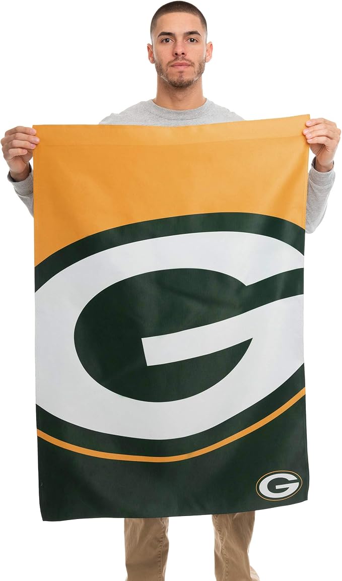 NFL Double Sided Team Logo Vertical Flag (40" x 28")