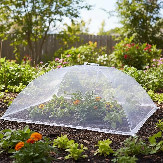 2 Pack Extra Large Mesh Food Covers for Outside (40 x 24 in) Collapsible and Reusable Food Tents Food Covers for Outdoors Picnic, BBQ, Camping, Party Supplies