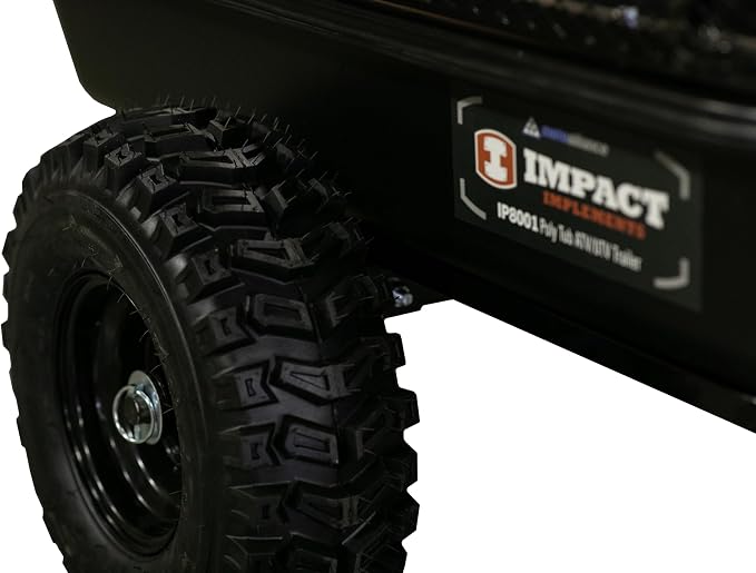 Impact Implements 1500lb Poly Tub Agricultural Trailer by MotoAlliance