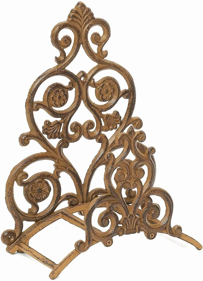 UD Fancy Iron Garden Hose Holder Wall Hose Hanger Reel