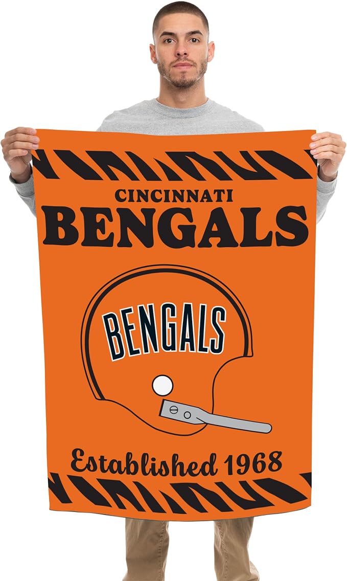 NFL Double Sided Team Logo Vertical Flag (40" x 28")