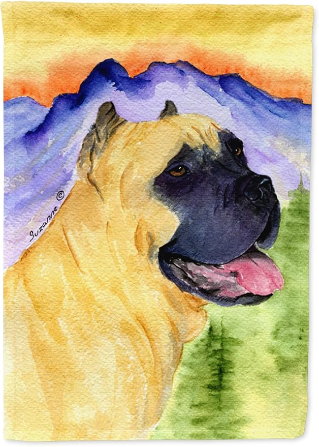 Caroline's Treasures SS8233GF Cane Corso Garden Flag Mailbox Flag Decorative Yard Flag Banner Outside Patio Artwork Yard Flower Beds, Garden Size, Multicolor