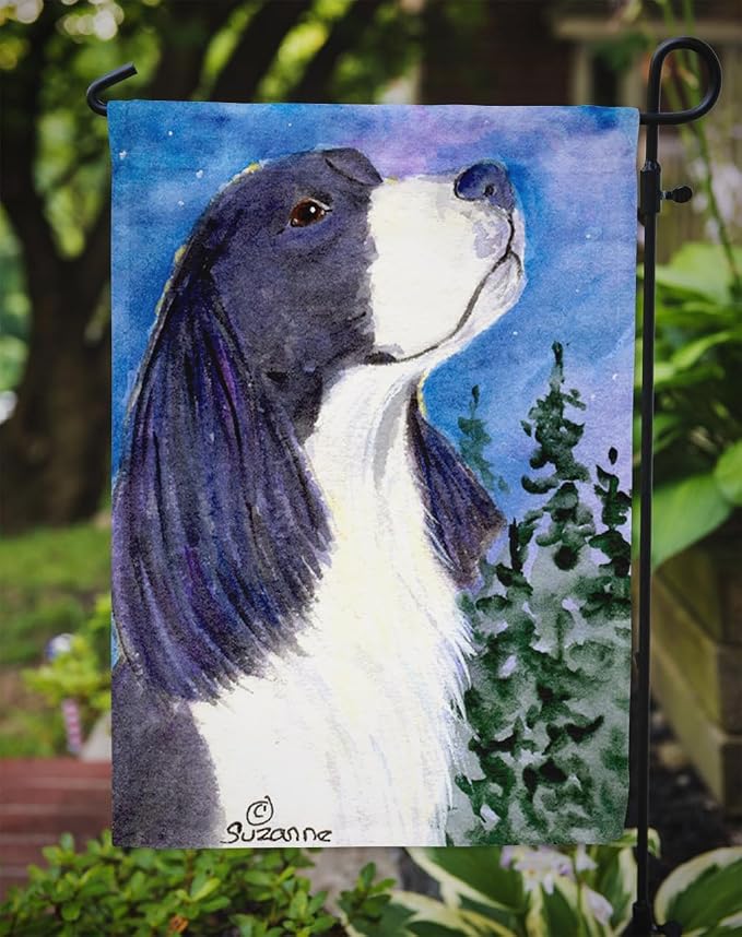 Caroline's Treasures SS8985GF English Springer Spaniel Garden Flag Mailbox Flag Decorative Yard Flag Banner Outside Patio Artwork Yard Flower Beds, Garden Size, Multicolor