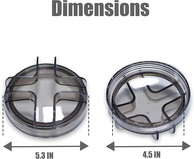 Pool Pump Strainer Lid w O-Ring Kit for Pool Sand Filter Pump | Strainer Cover for 13" 16" Pool Filter System 1/4HP 1/3HP 3/4HP Above Ground Pool Pump 72717 75110 75131-V1 75131 71405HCK