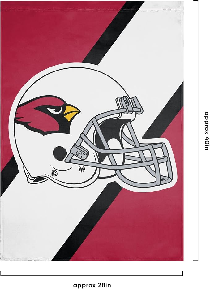 NFL Double Sided Team Logo Vertical Flag (40" x 28")