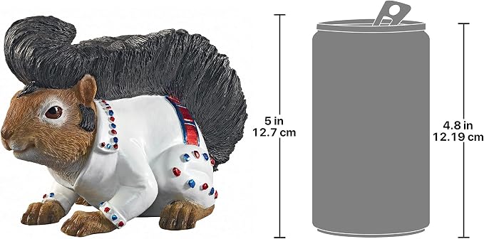 Design Toscano Elmer the Rock and Roll Squirrel Garden Statue