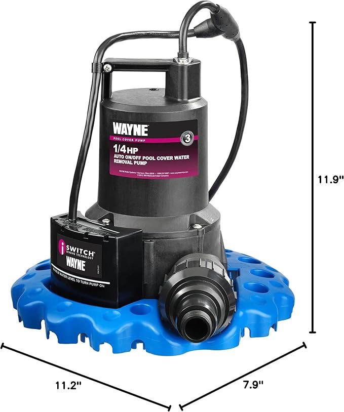 WAYNE WAPC250 Reinforced Thermoplastic Pool Cover Pump