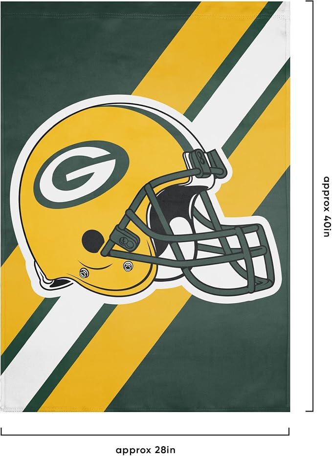 NFL Double Sided Team Logo Vertical Flag (40" x 28")
