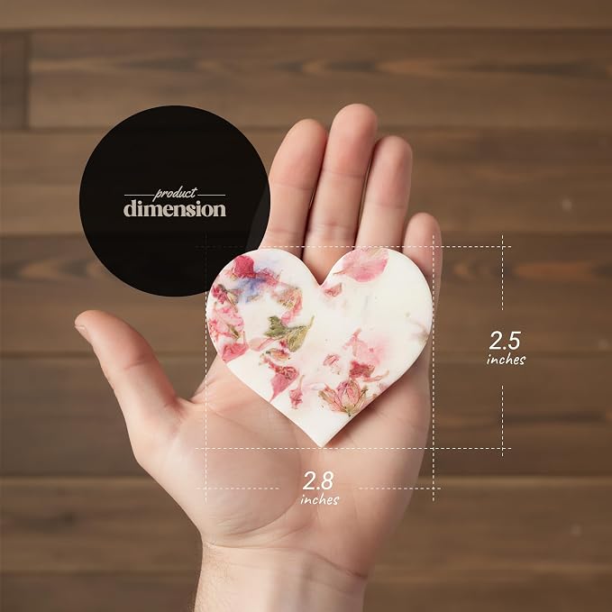 Pink Heart Gift Tags with Wildflower Seeds - 12pcs Writable Gift Wrap Tags for Baby Showers, Mother's Day Present, Party Favors, DIY Crafts, & Earth Day Decorations