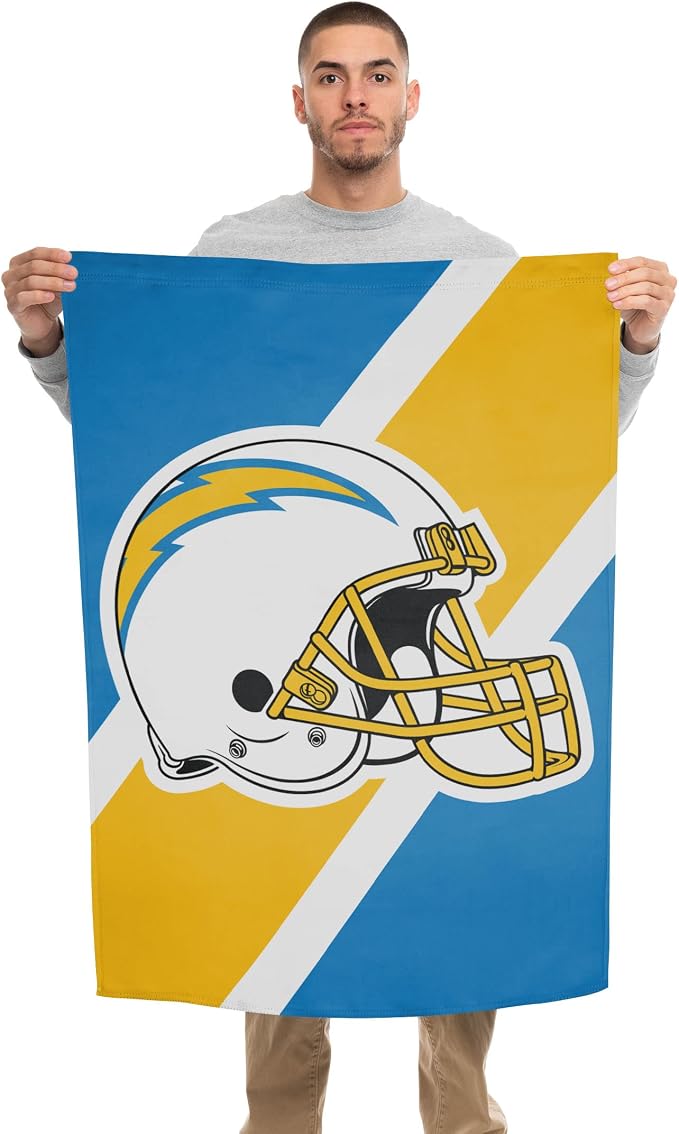 NFL Double Sided Team Logo Vertical Flag (40" x 28")