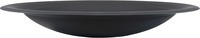 Sunnydaze Round Steel Outdoor Fire Pit Bowl Replacement Insert for DIY Ring or Existing Stand - Wood-Burning Backyard Patio Firepit for Outside - 39" Outer / 30" Inner Diameter - Black