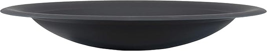 Sunnydaze Round Steel Outdoor Fire Pit Bowl Replacement Insert for DIY Ring or Existing Stand - Wood-Burning Backyard Patio Firepit for Outside - 39" Outer / 30" Inner Diameter - Black
