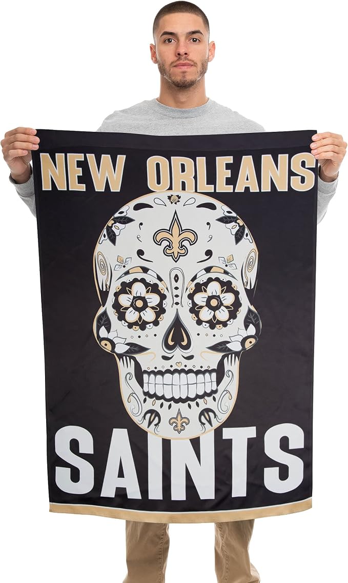 NFL Double Sided Team Logo Vertical Flag (40" x 28")