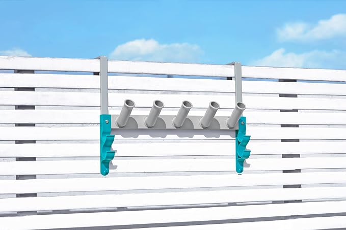 Bestway Storage for pool accessories: landing nets, brushes, vacuum cleaners, etc. Attachment hooks or screws