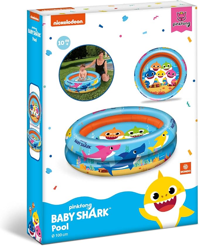 Baby Shark Splash Pool 100cm by SMARTSTUDY