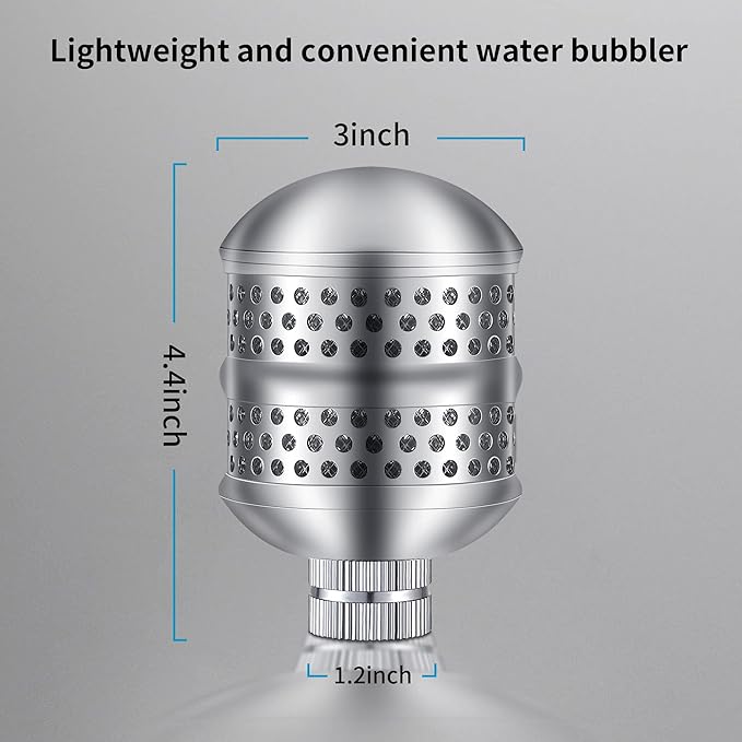 Dreyoo 2 Set Bubbler Sprinkler Heads, 3/4 Inch Internal Thread Rustproof Aluminum Diffuser Flood Nozzle for Yard, Vegetable Garden, Soaker Sprinkler with 40 Inch Tape