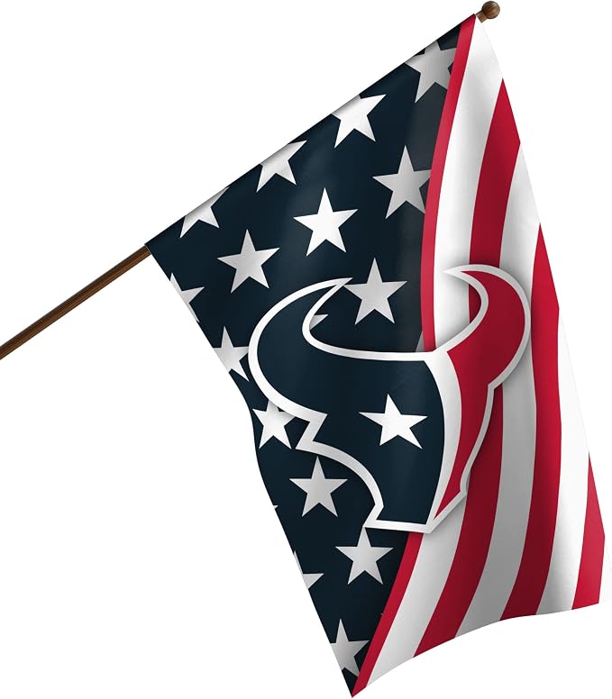 NFL Double Sided Team Logo Vertical Flag (40" x 28")