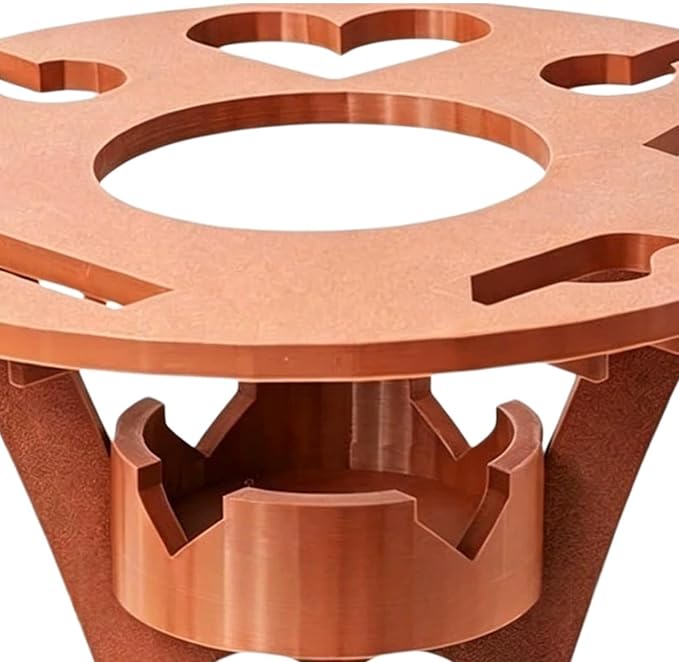 Foldable Wine Table Outdoor, Portable Mini Wooden Picnic Table Wine Glass Holder for Beach BBQ Camping Yard Lawn Party
