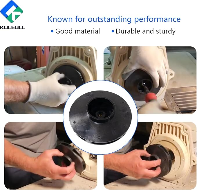 073130 Pump Impeller 2 HP Compatible with Pentair WhisperFlo WF-8 WFE-8 WFK-8 WFDS-8 WF-30 WFE-30 WFDS-30 1000 Series Pump