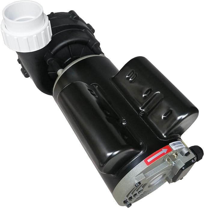 Hot Tub Spa pump, 1.5 HP, two speed, 48Frame, Bracketless, LX Motor (115V/60Hz); 2" Port; OEM Model # Two Speeds 6500-345; 6500-845; 6500-090; Single Speed 6500-357 48WUA1501C-II(NF)