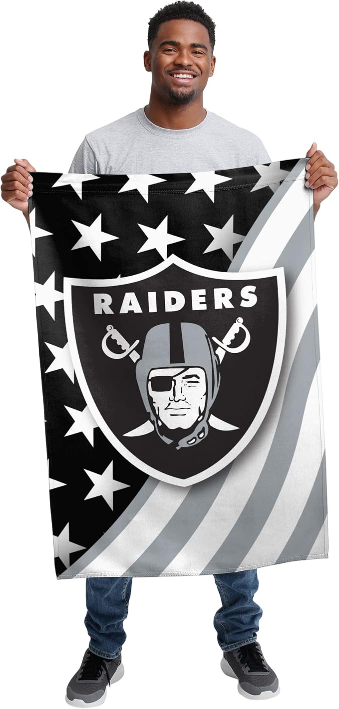 NFL Double Sided Team Logo Vertical Flag (40" x 28")